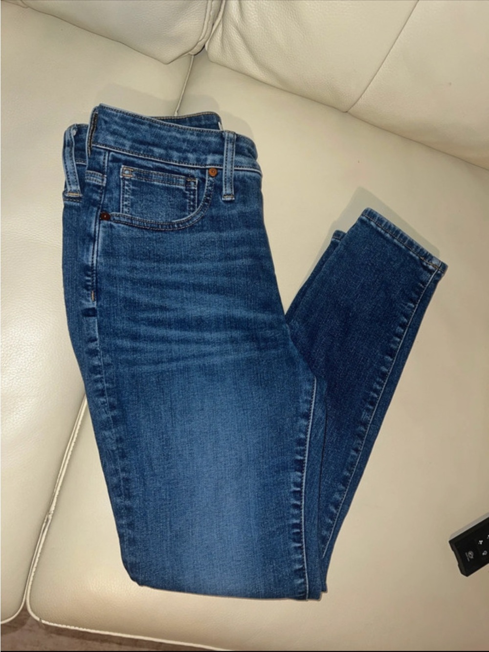 Madewell Women's Midnight Blue Skinny Jeans
